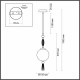 Бра Odeon Light Palle 5405/1W