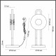 Настольный светильник Odeon Light Magnet 5407/12TL