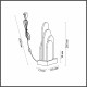 Настольная лампа Odeon Light Foros Hightech 5438/12TL