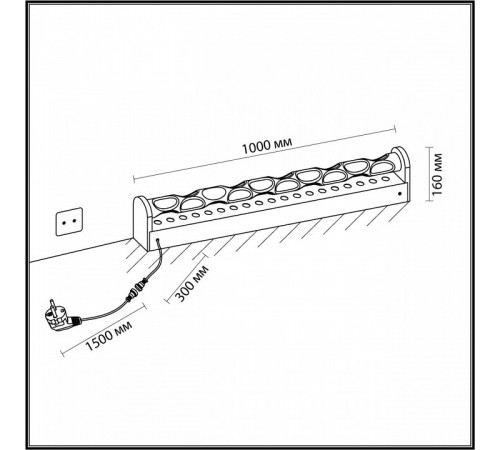 Торшер Odeon Light Waterfall 7027/72FL Торшер Odeon Light Waterfall 7027/72FL