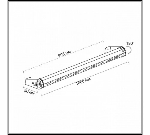 Прожектор Odeon Light Graze 7040/10WL Прожектор Odeon Light Graze 7040/10WL