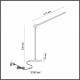 Настольная лампа Odeon Light Foden 7101/12TL