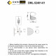 Настенный светильник Omnilux Cennina OML-52401-01