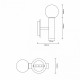 Бра ST Luce Pietra SL1210.501.01