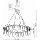Подвесная люстра ST Luce Ancona SL1227.103.12