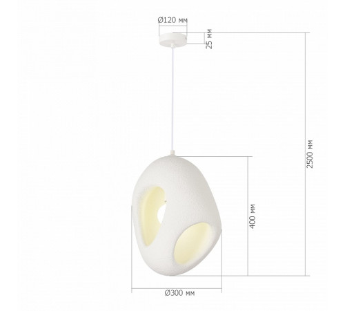 Подвесной светильник ST Luce Wabi Sabi SL1522.543.01 Подвесной светильник ST Luce Wabi Sabi SL1522.543.01