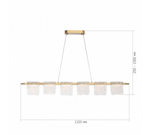 Подвесная люстра ST Luce Voile SL6021.203.36