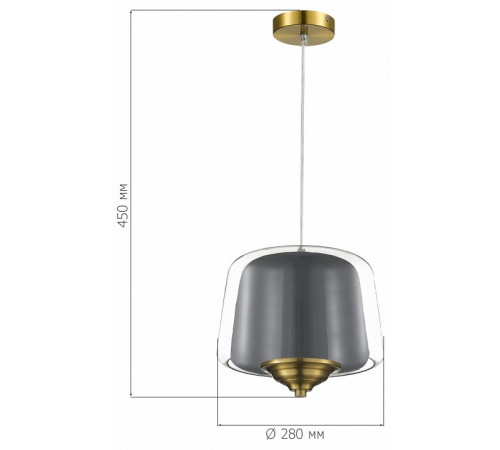 Подвесной светильник ST Luce Pandora SL6127.313.01 Подвесной светильник ST Luce Pandora SL6127.313.01