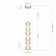 Подвесной светильник ST Luce Spine SL6136.213.01