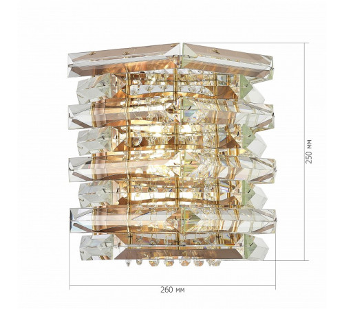 Настенный светильник ST Luce Strozzi SL6137.201.02 Настенный светильник ST Luce Strozzi SL6137.201.02