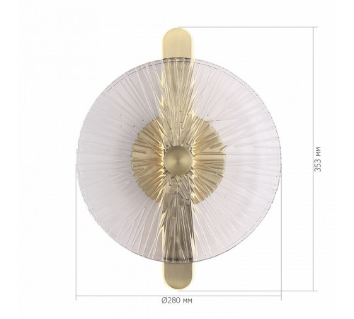Настенный светильник ST Luce Wasi SL6141.301.01 Настенный светильник ST Luce Wasi SL6141.301.01