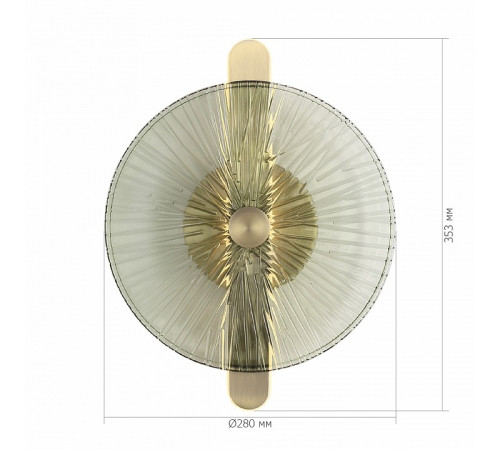 Настенный светильник ST Luce Wasi SL6141.321.01 Настенный светильник ST Luce Wasi SL6141.321.01