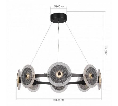 Подвесная люстра ST Luce Alumno SL6142.443.01