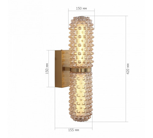 Настенный светильник ST Luce Saguaro SL6144.301.01 Настенный светильник ST Luce Saguaro SL6144.301.01