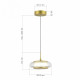 Подвесной светильник ST Luce Frittela SL6239.203.01