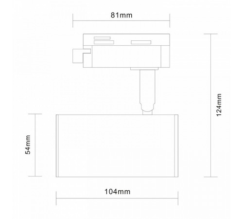 Трековый светильник ST LUCE ST301.406.01