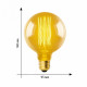 Лампа накаливания (UL-00000479) Uniel E27 60W золотистый IL-V-G95-60/GOLDEN/E27 VW01