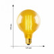 Лампа накаливания (UL-00000480) Uniel E27 60W золотистый IL-V-G125-60/GOLDEN/E27 VW01