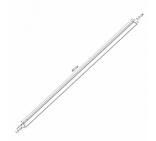 Мебельный светодиодный светильник (UL-00002884) Uniel ULI-F41-9,5W4200K/DIM Sensor IP20 Silver Мебельный светодиодный светильник (UL-00002884) Uniel ULI-F41-9,5W4200K/DIM Sensor IP20 Silver