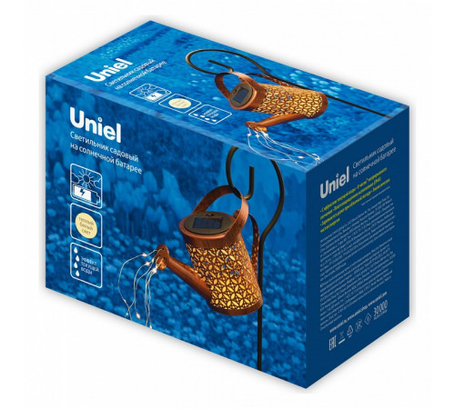 Садовый светильник на солнечной батарее Uniel USL-S-822/PT210 SPRINKLER UL-00011595