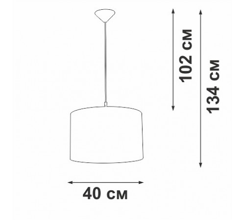 Подвесной светильник Vitaluce V2827-1/1S Подвесной светильник Vitaluce V2827-1/1S