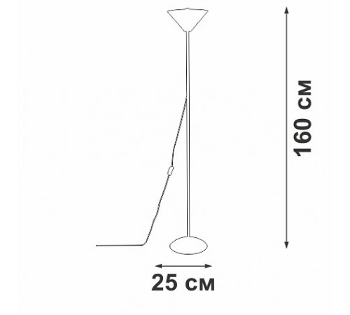 Торшер Vitaluce V2841-1/1P Торшер Vitaluce V2841-1/1P