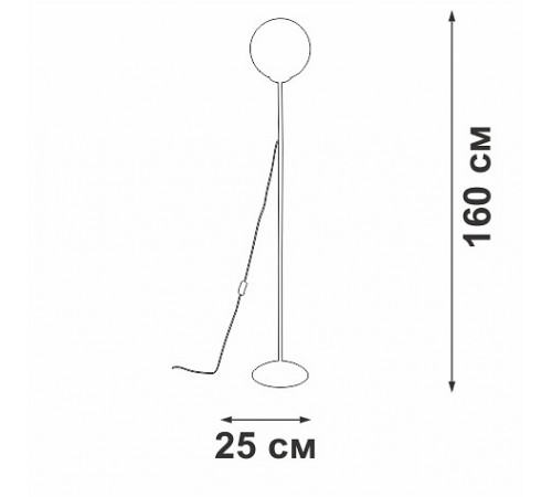 Торшер Vitaluce V2842-1/1P Торшер Vitaluce V2842-1/1P