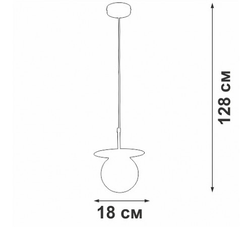 Подвесной светильник Vitaluce V29880-8/1S Подвесной светильник Vitaluce V29880-8/1S