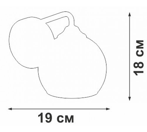 Бра Vitaluce V3096-9/1A