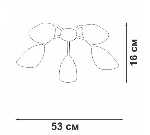 Потолочная люстра Vitaluce V31950/5PL