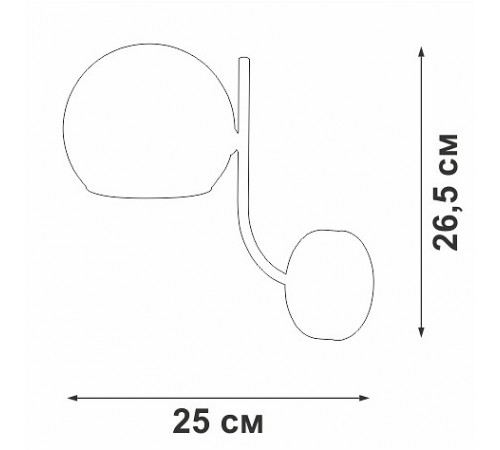 Бра Vitaluce V39570-8/1A