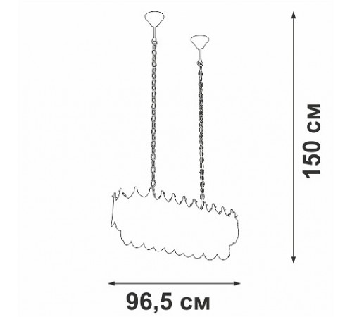 Подвесная люстра Vitaluce V58120-8/11 Подвесная люстра Vitaluce V58120-8/11