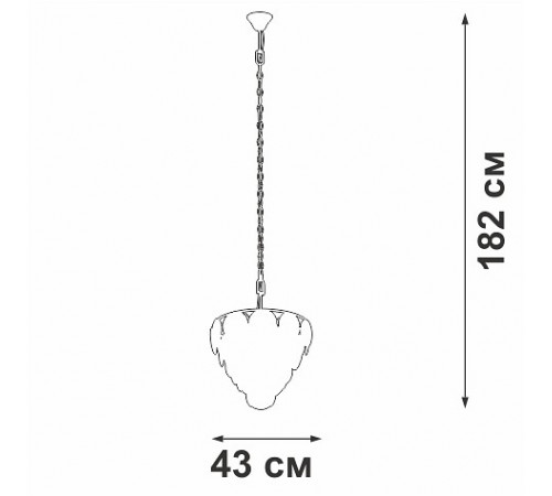 Подвесная люстра Vitaluce V58340-8/10 Подвесная люстра Vitaluce V58340-8/10