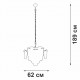 Подвесная люстра Vitaluce V58370-8/13