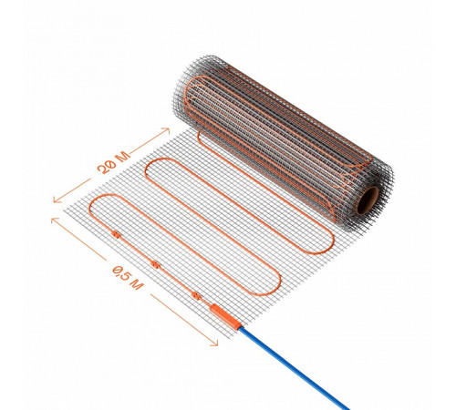 Нагревательный мат Voltum VLT01-150-10 Нагревательный мат Voltum VLT01-150-10