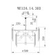 Подвесная люстра Wertmark Agati WE124.14.303
