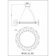 Подвесная люстра Wertmark Nicola WE159.24.303