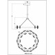 Подвесная люстра Wertmark Pamela WE160.30.303
