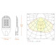 Уличный консольный светильник Wolta STL_50W01