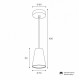 Подвесной светильник Wolta Cono WSL-GU10/P11W