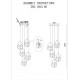 Подвесная люстра Zortes Ice cube ZRS.1005.05