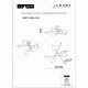 Потолочная люстра iLedex Epical 6827-6 BK+WH