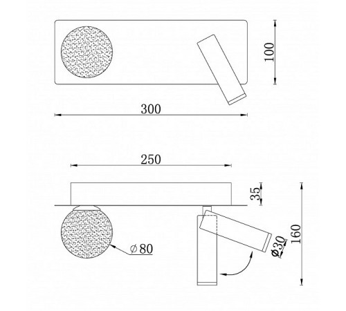 Настенный светильник iLedex Telescope W4774-30 SWH Настенный светильник iLedex Telescope W4774-30 SWH