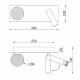 Настенный светильник iLedex Telescope W4774-30 SWH